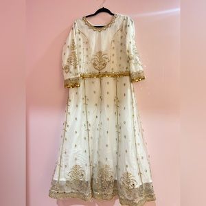 Indian White Long Maxi